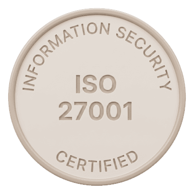 ISO 27001 Certified